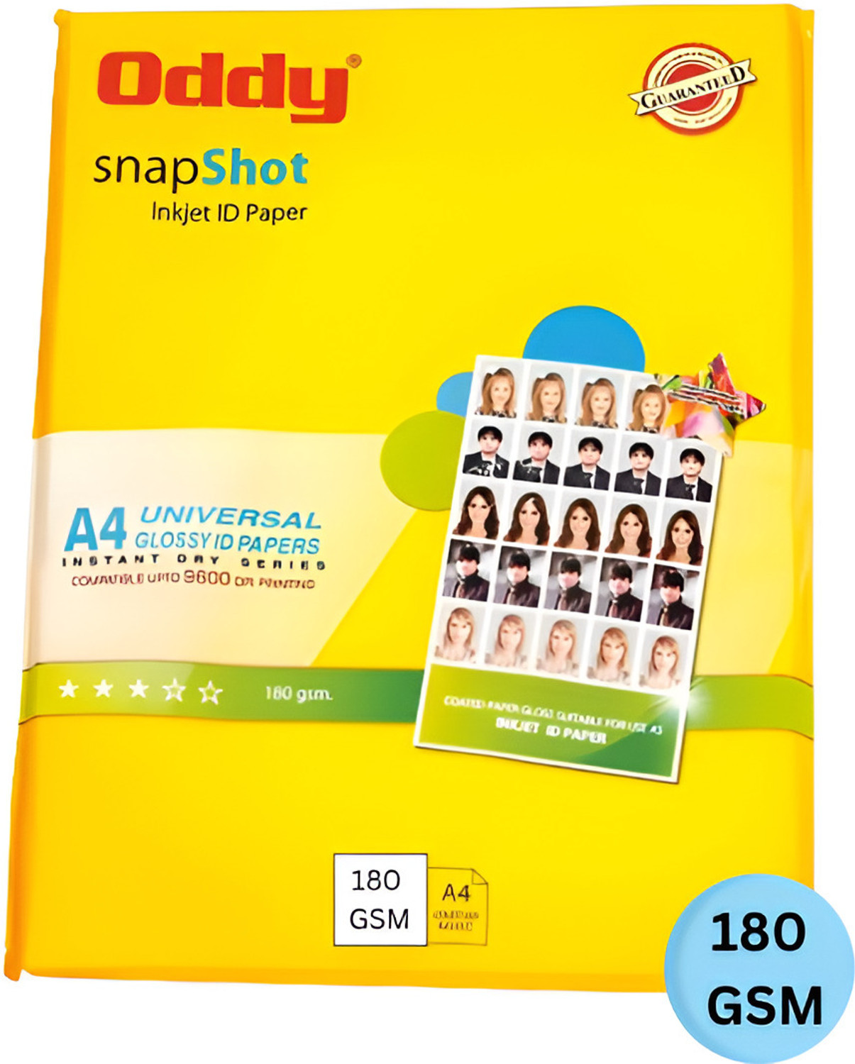 Image of Oddy Oddy Snapshot Glossy A4 180 gsm Photo Paper