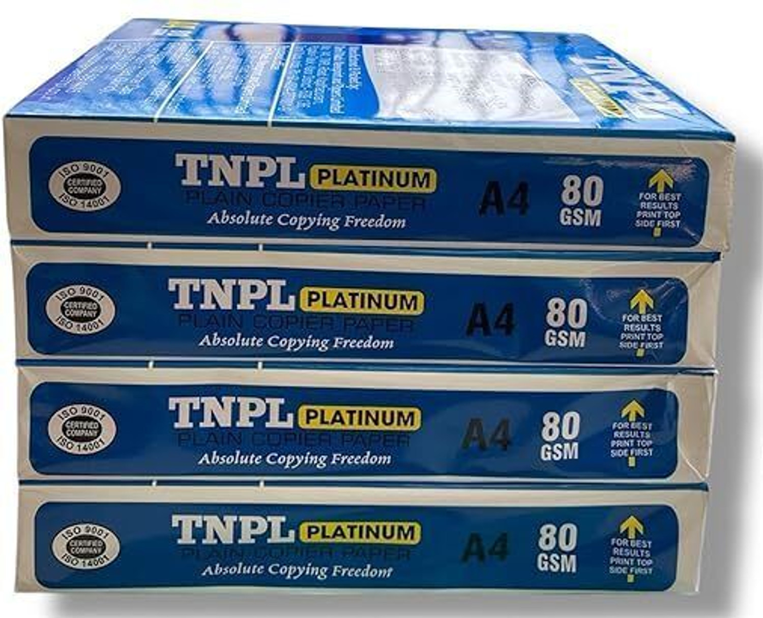 Image of TNPL TNPL80GSM Unruled A4 80 gsm A4 paper