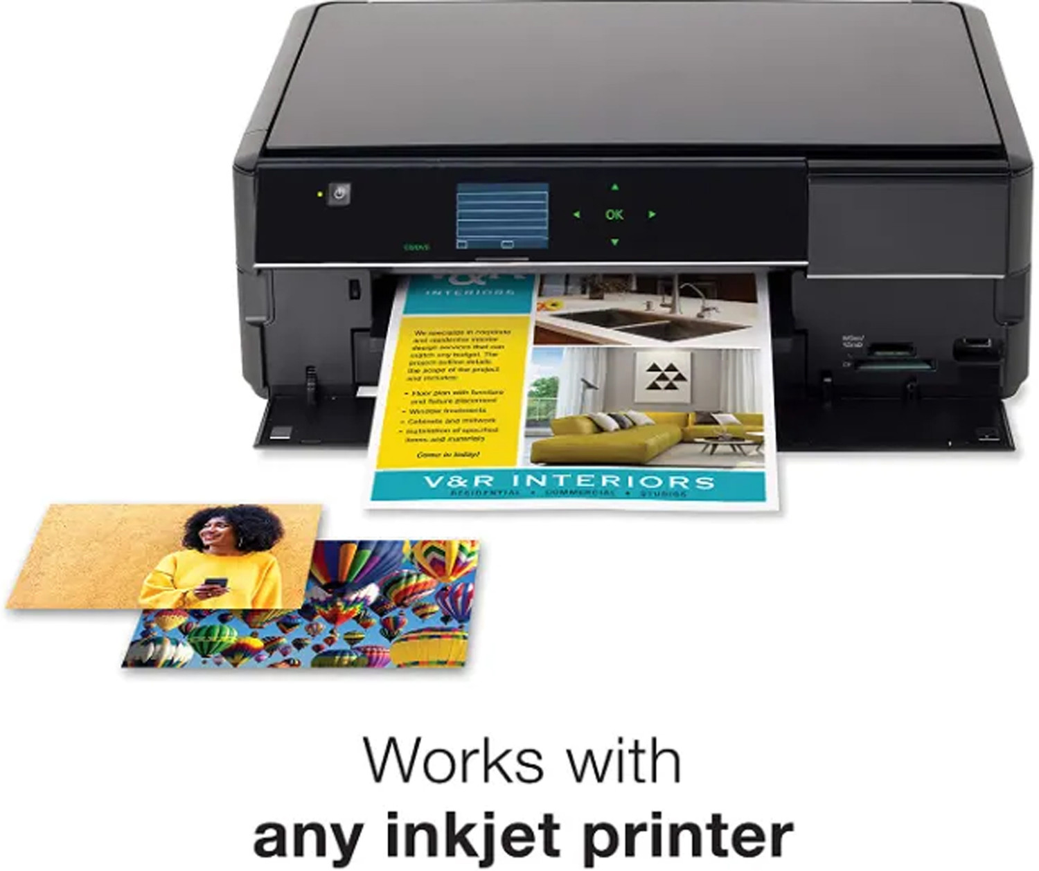 Image of BIGFALCON Professional 180 GSM 4R (4X6 Inch) 300 Sheet High Glossy Cast Coated Photo Paper for all Inkjet Printer 4R (102x152mm) 180 gsm Photo Paper