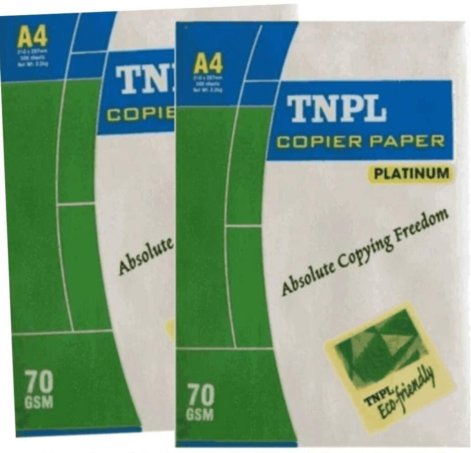 Image of TNPL 1 Plain 21x29.7 Cm 70 gsm A4 paper