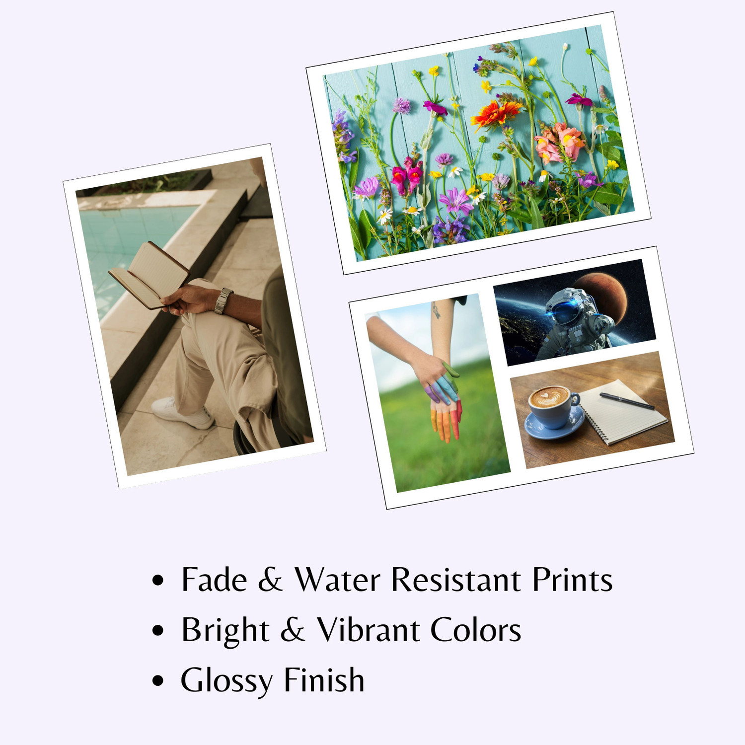 Image of STAPRICO Glossy Unruled A /4 180 gsm Photo Paper