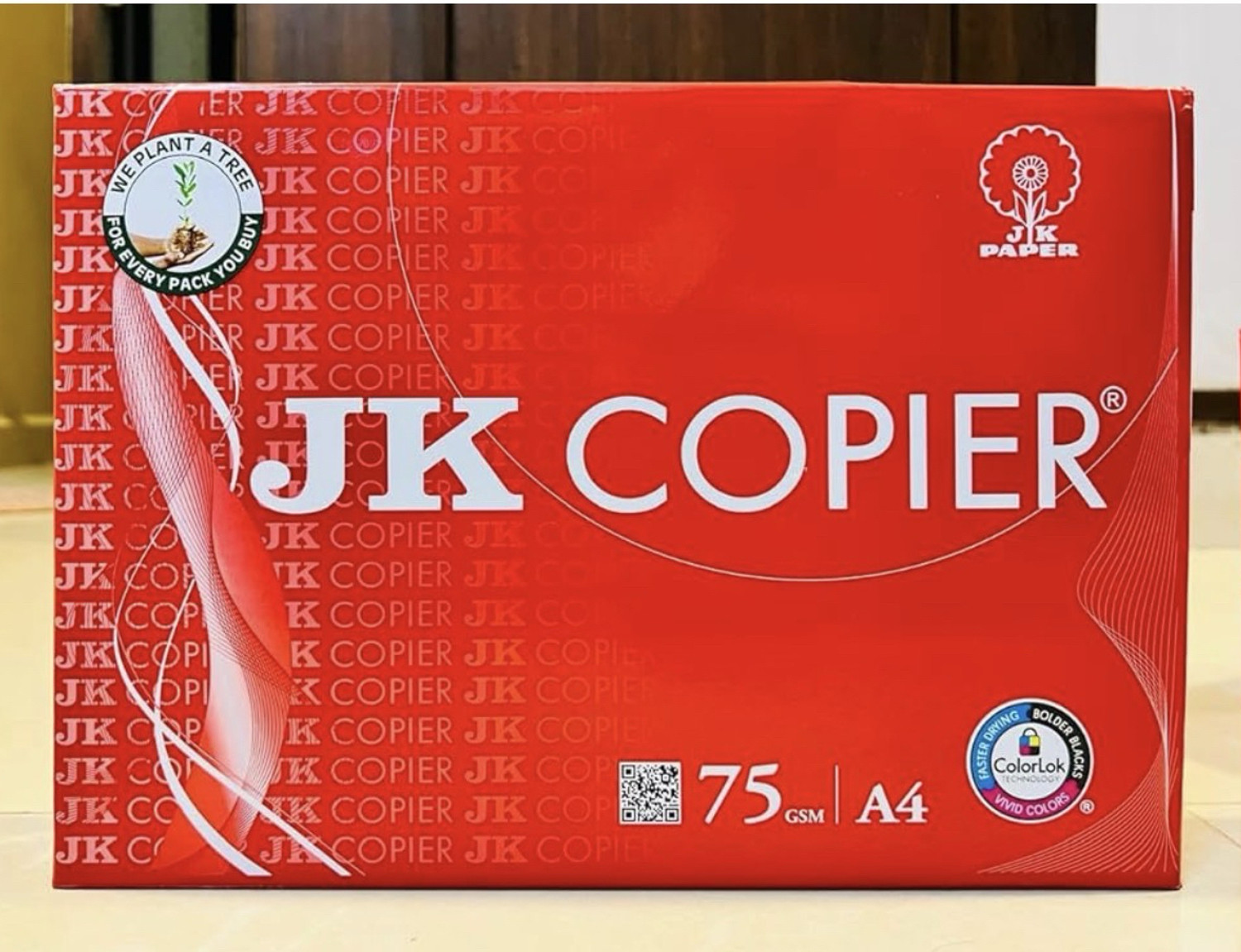 Image of JK Copier 75gsm 500pages Unruled A4 75 gsm Copier Paper