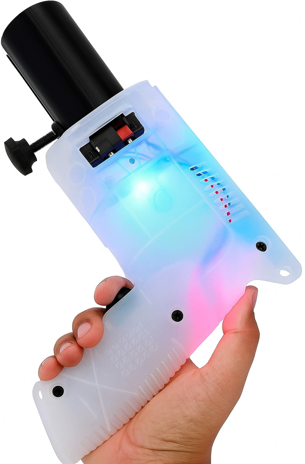 Image of OneStopNow LED Cold Spark Gun Machine with Metal Nose for Stage, Wedding & Party Effects 01 Party Blowouts