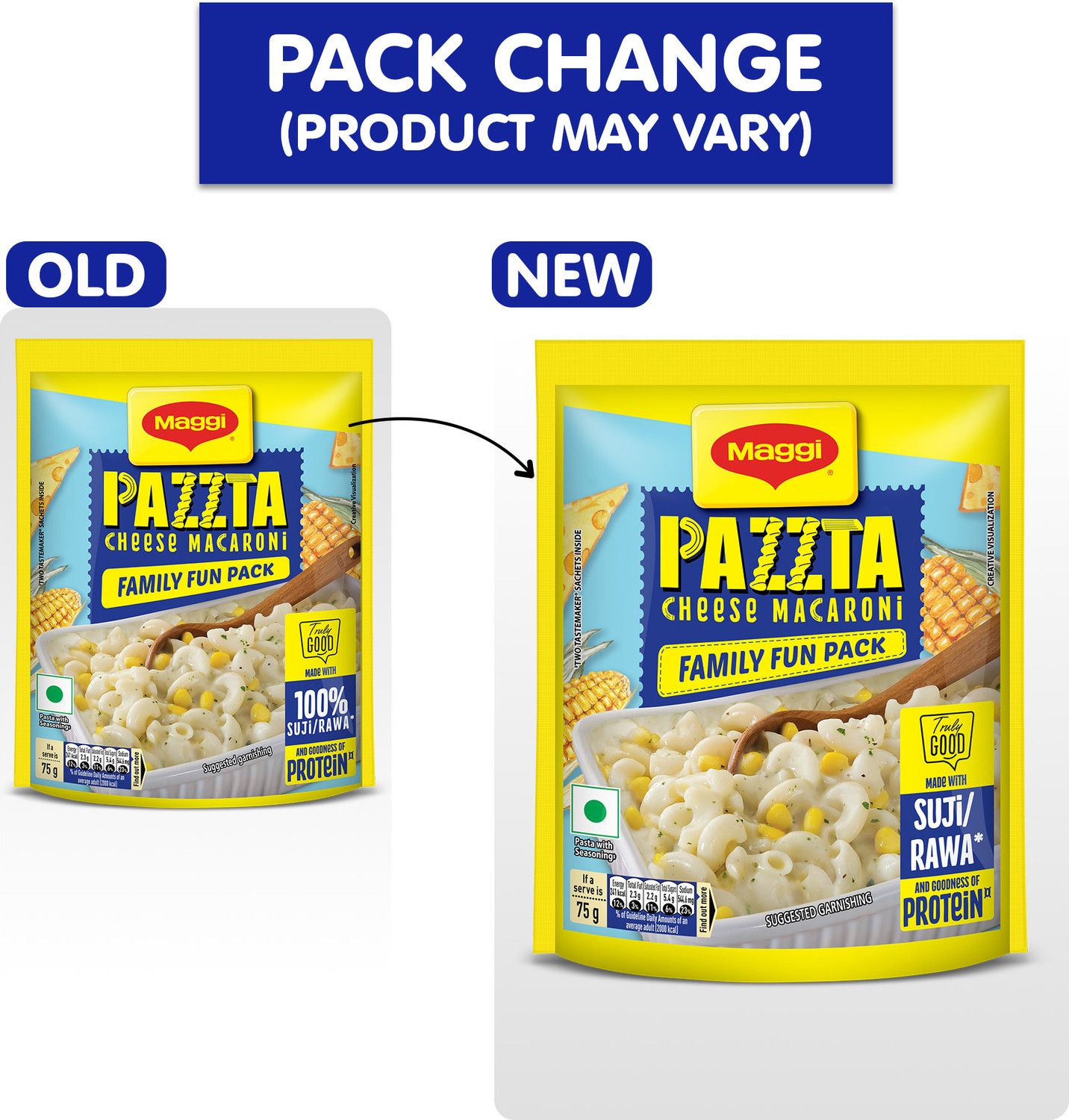 Image of Maggi Pazzta Cheese Macaroni Instant Pasta