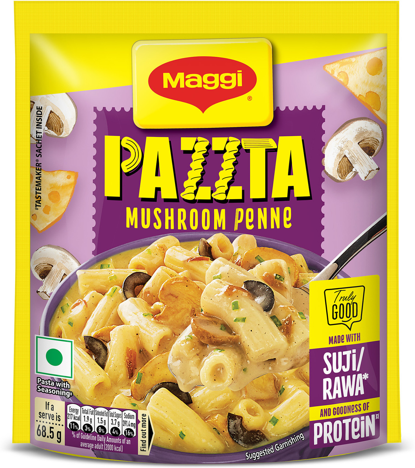 Image of Maggi Pazzta Mushroom Penne Instant Pasta