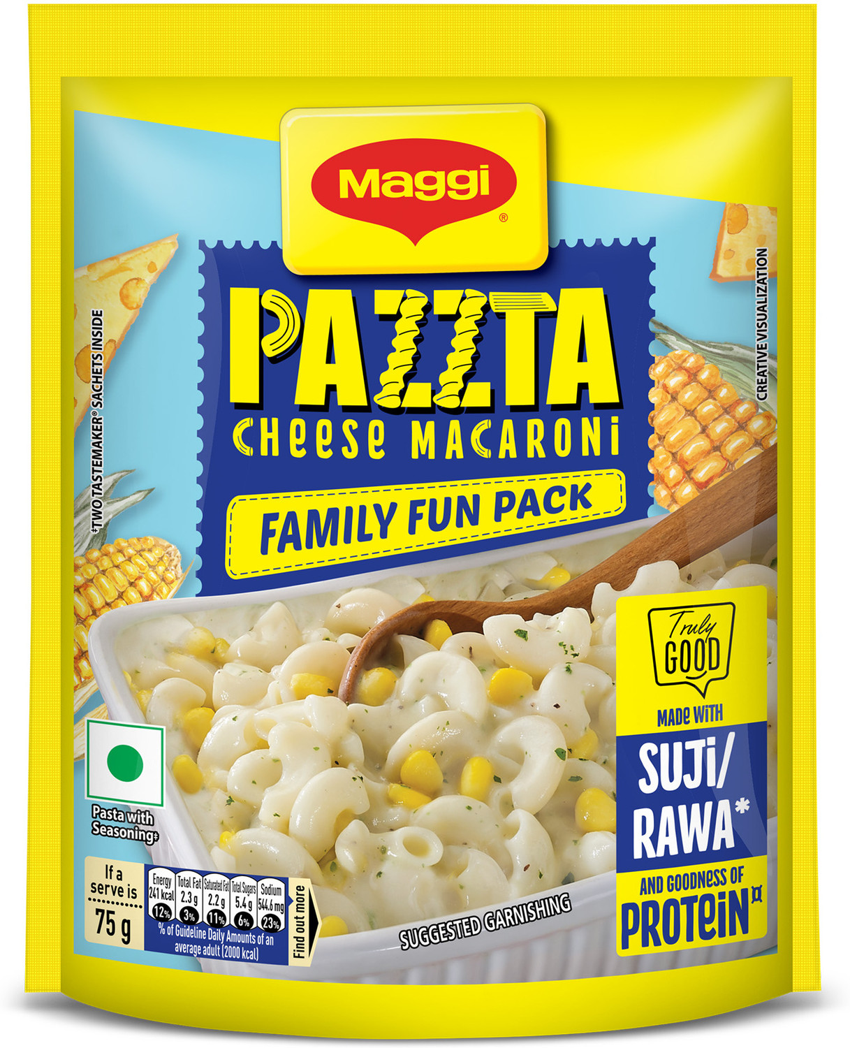 Image of Maggi Pazzta Cheese Macaroni Instant Pasta