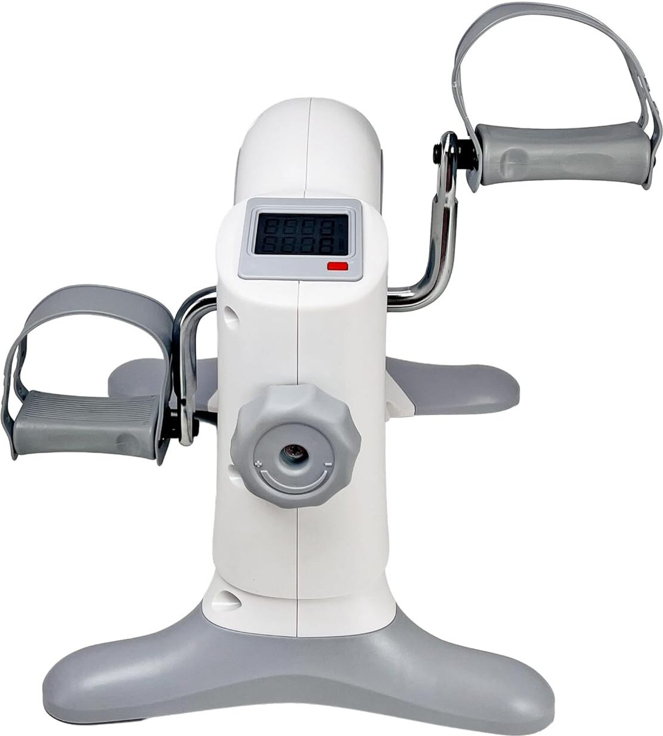 Image of Sparnod Fitness SMB-525 Mini Under Desk Pedal for Arm & Leg Home & Office Workout with Display Mini Pedal Exerciser Cycle