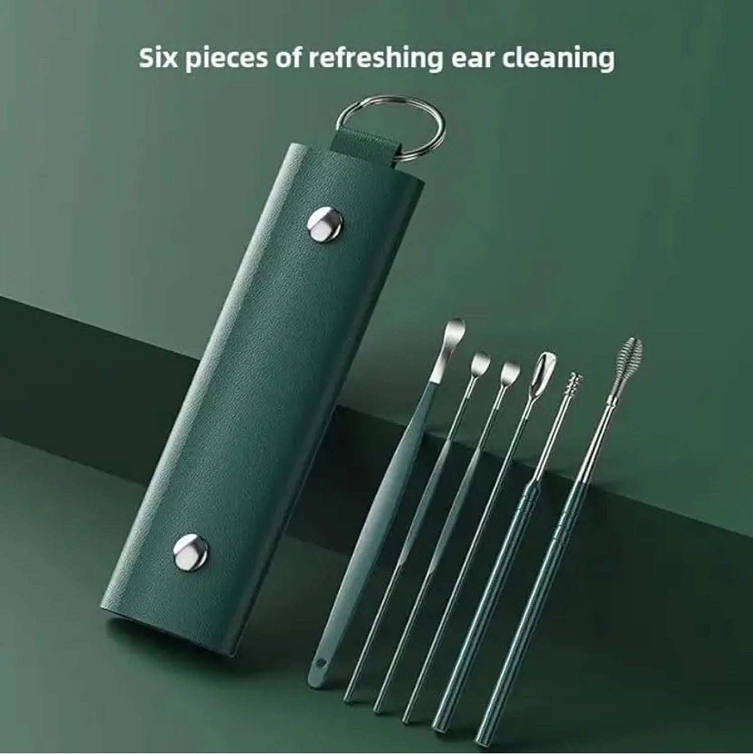 Image of ProTya 10 Pcs Manicure Tool Ear Cleaner & Nail Cutter Stainless Steel Tool