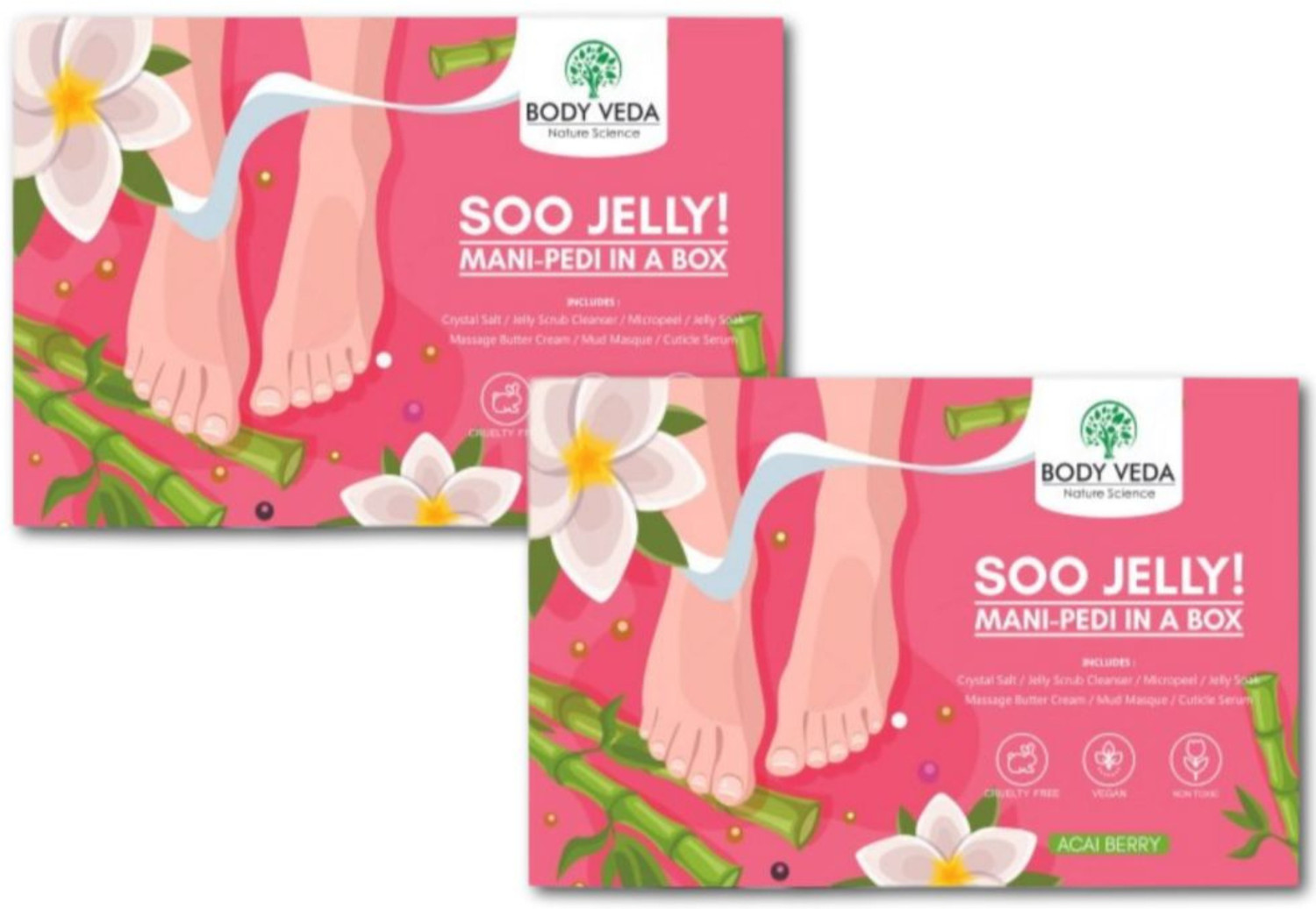 Image of BODY VEDA Soo Jelly Crystal Manicure-Pedicure Kit