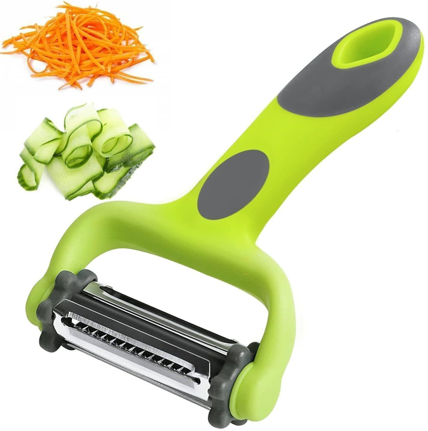 Image of HK APPLIANCE 3 in 1 Rotary Multi-Functional Peeler, Suitable for Vegetable and Fruit Straight Peeler