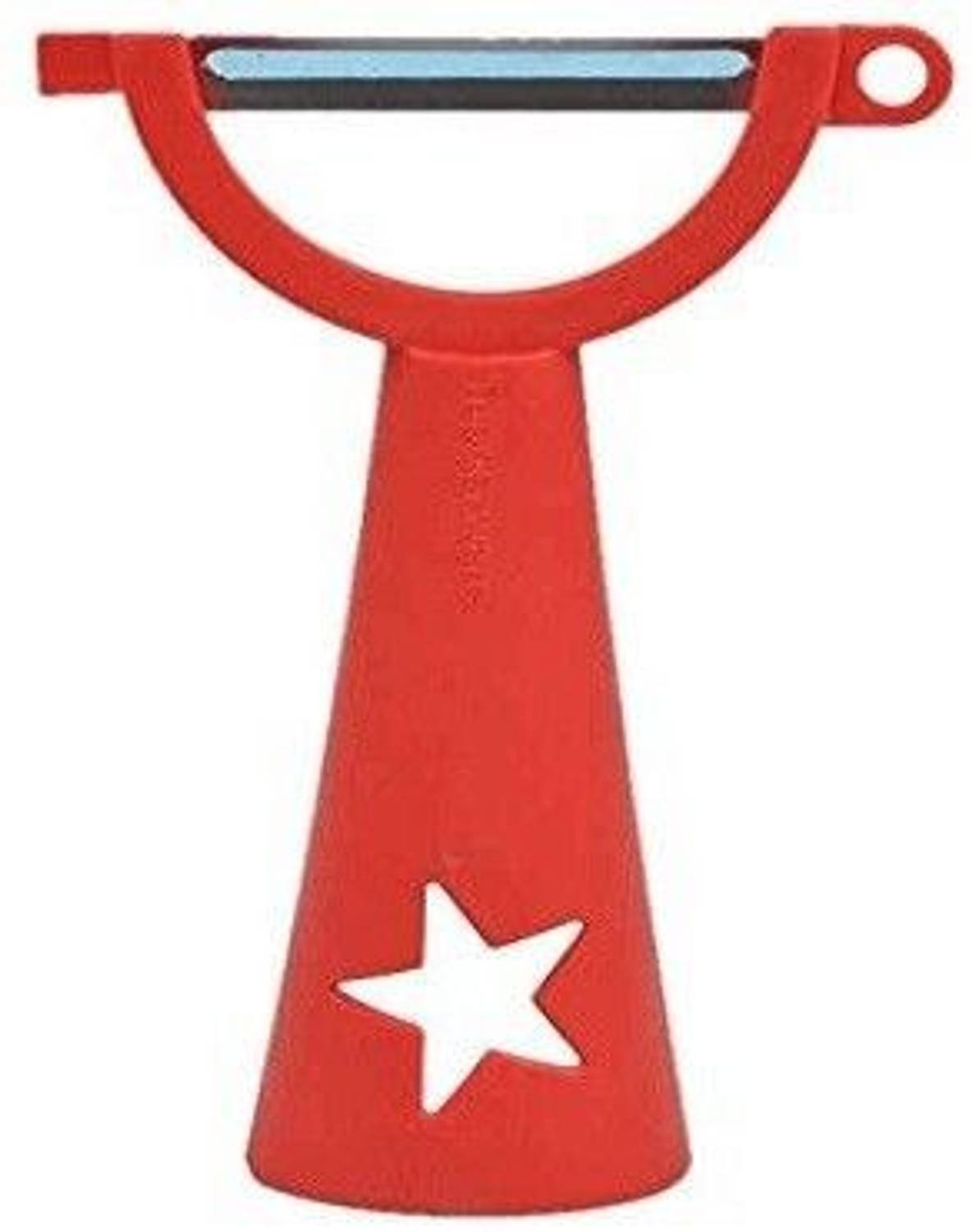 TUPPERWARE TUPPWARE Y Shaped Peeler Red | Stainless Steel Blade Vegetable peeler Y Shaped Peeler
