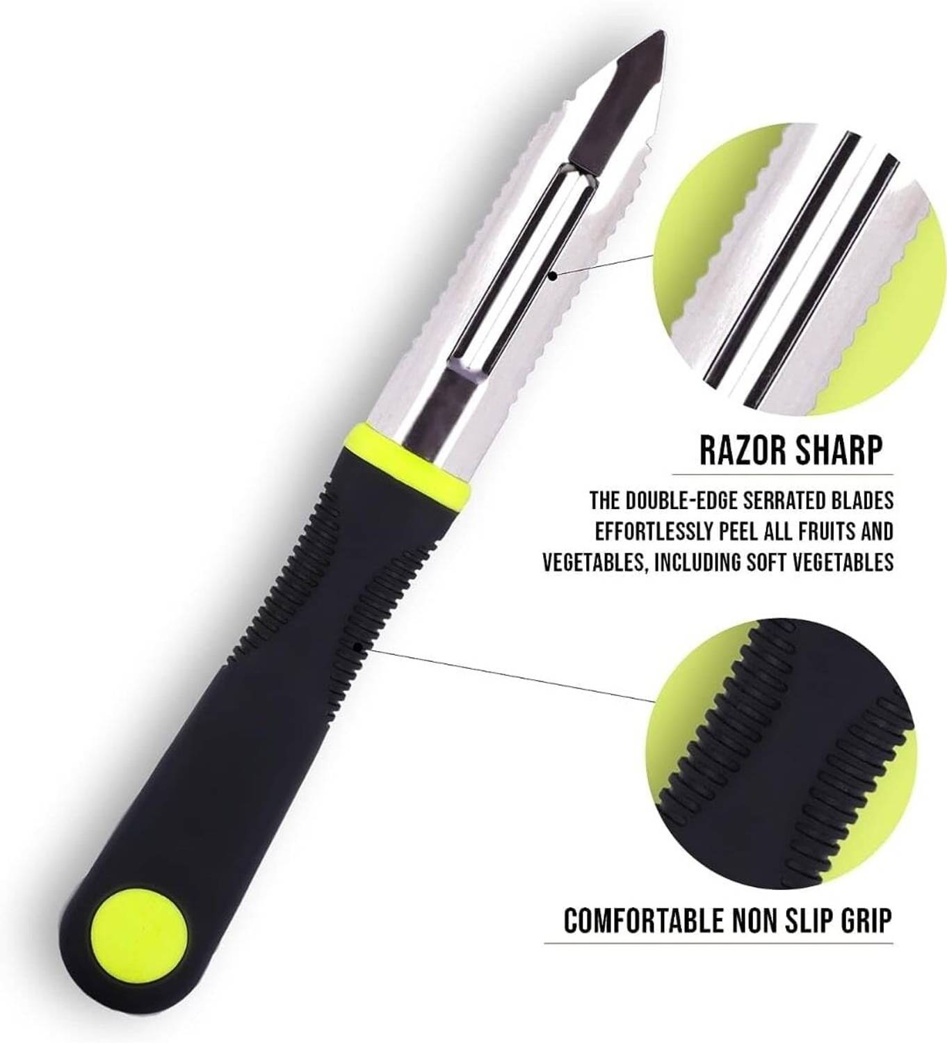 e-Cosmos Straight Peeler Black - Image 4