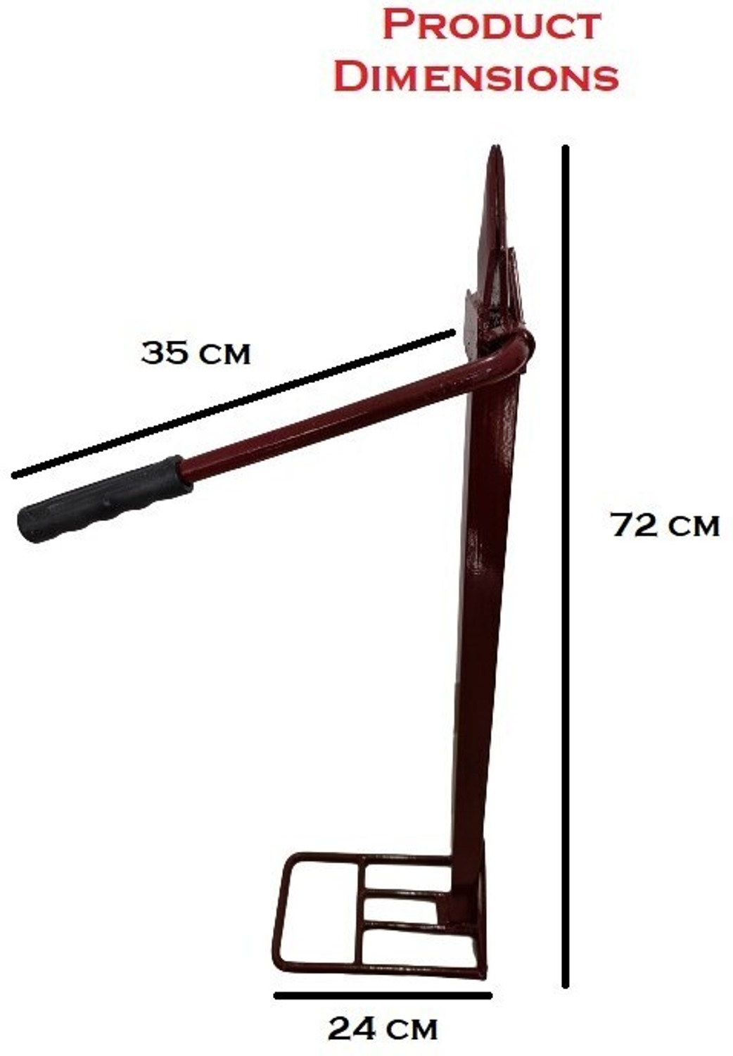 Image of AZATTO HEAVY Coconut Husk Peeler Remover Manual Dehusker Machine(NaralSolni)Thenga para Straight Peeler