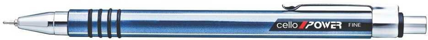 Image of Cello Power Pocket Ball Pen (Pack of 10, Ink Color - Blue)