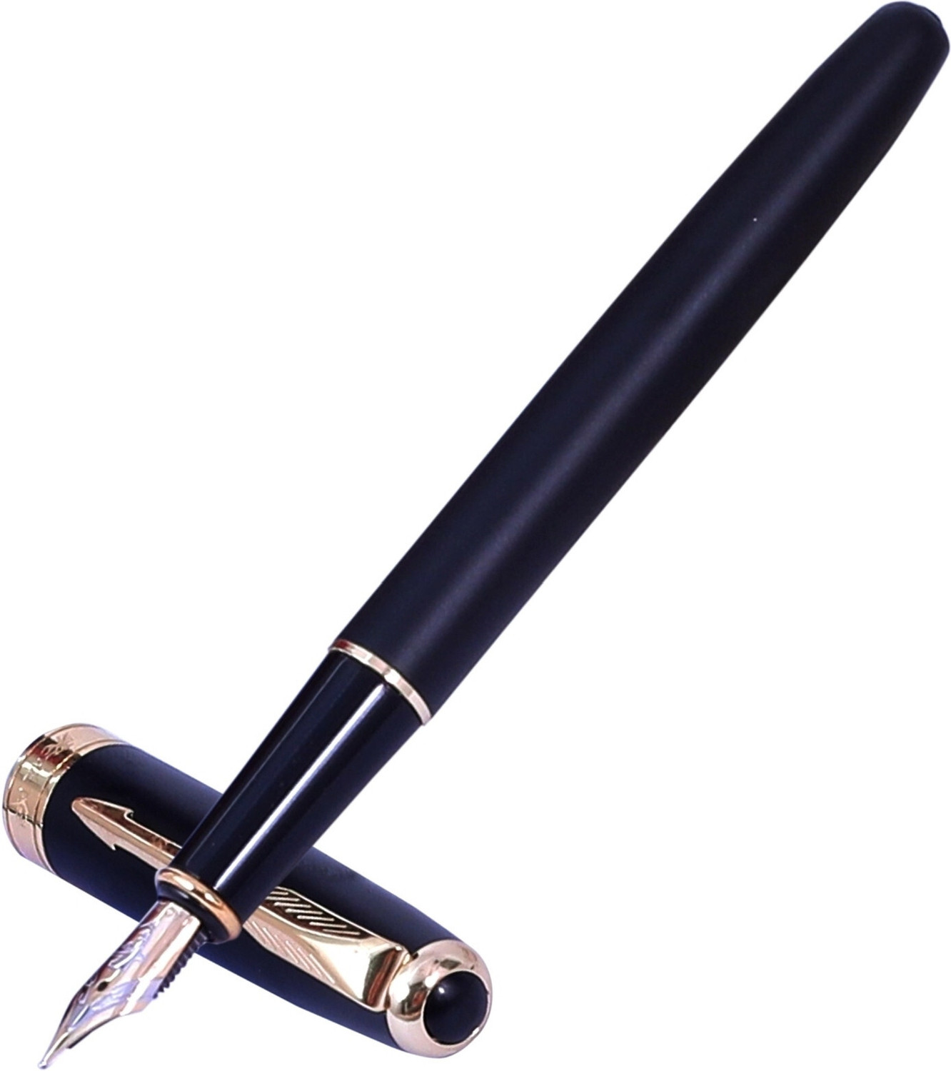 Image of Krink F133 Jinhao Baoer 801 Luxury Executive Stainless Steel Fountain Pen Fountain Pen