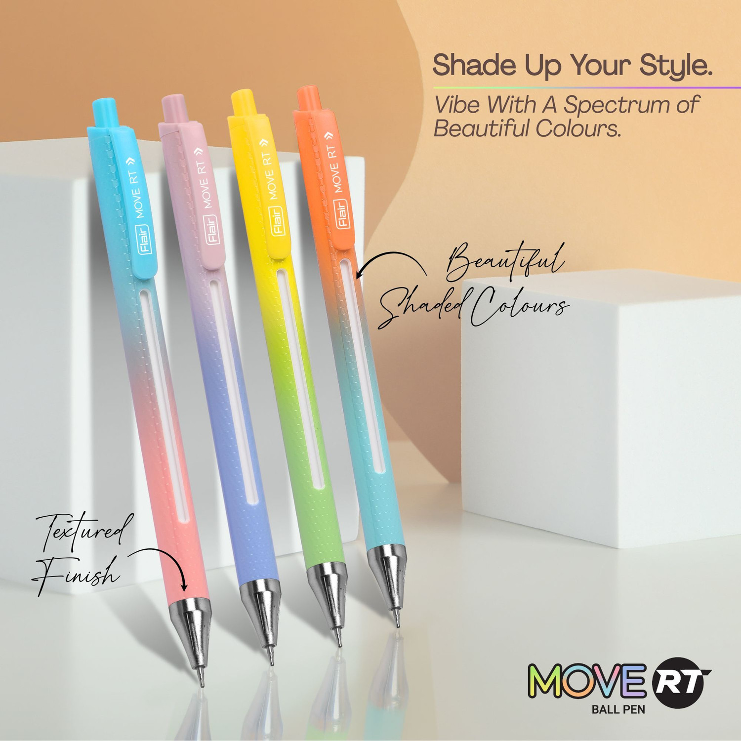 Image of FLAIR Move RT Ball Pen Pack of 25 Ball Pen