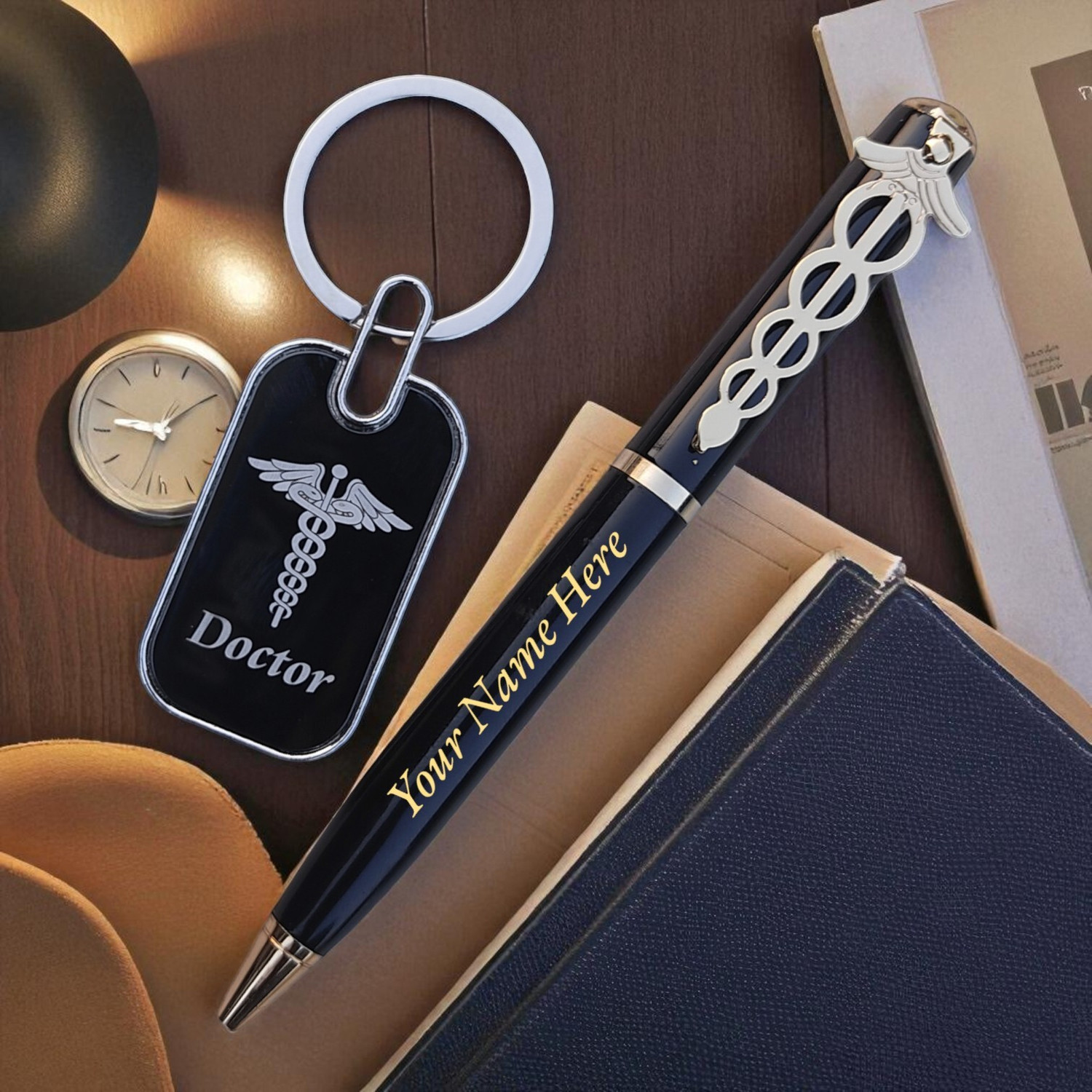 Image of mizi Doctor Pen Keychain with na Ball Pen