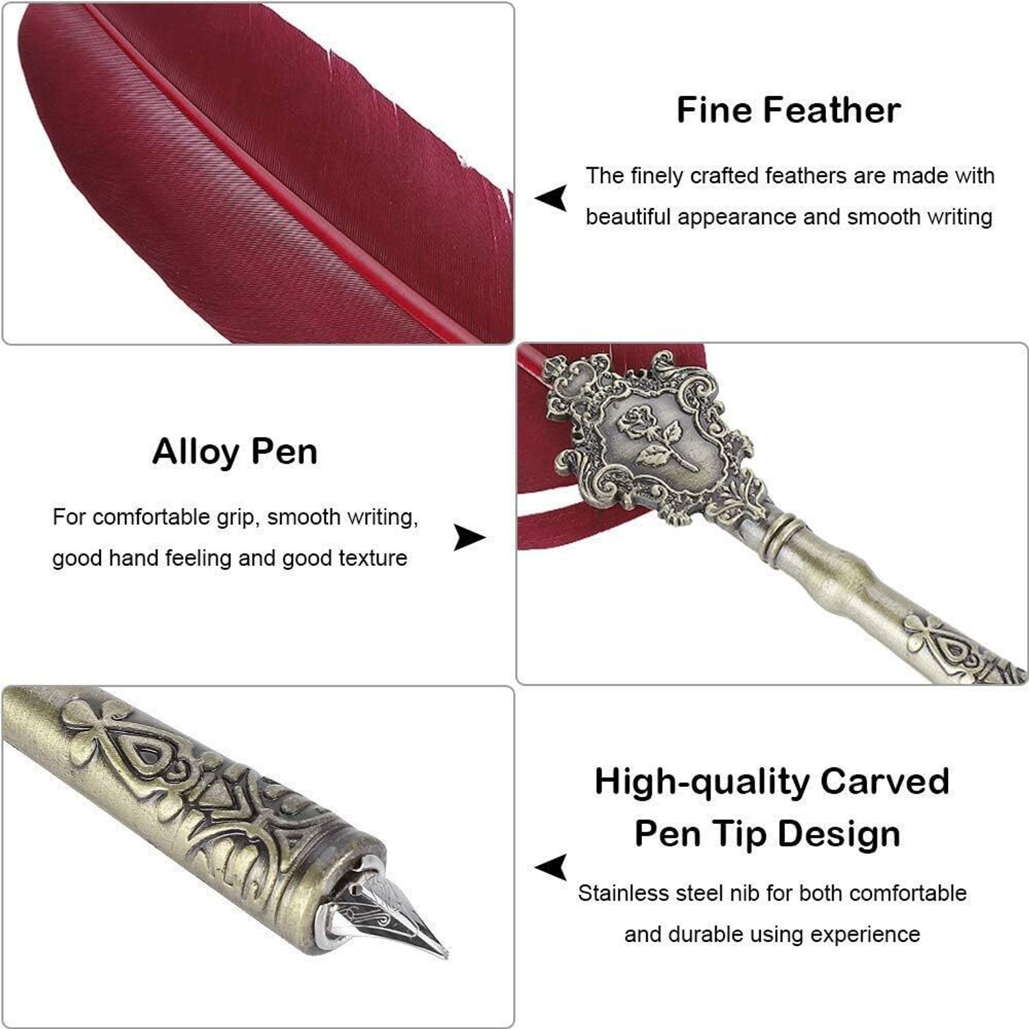 Image of JANCOM Feather Pen Fountain Pen