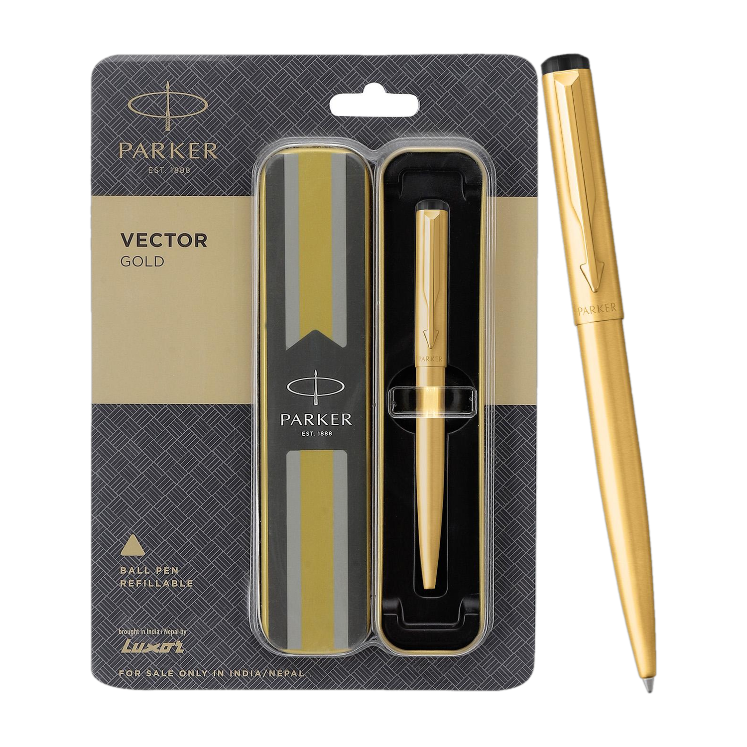 PARKER Vector Gold Stainless Steel Ball Pen - Buy PARKER Vector