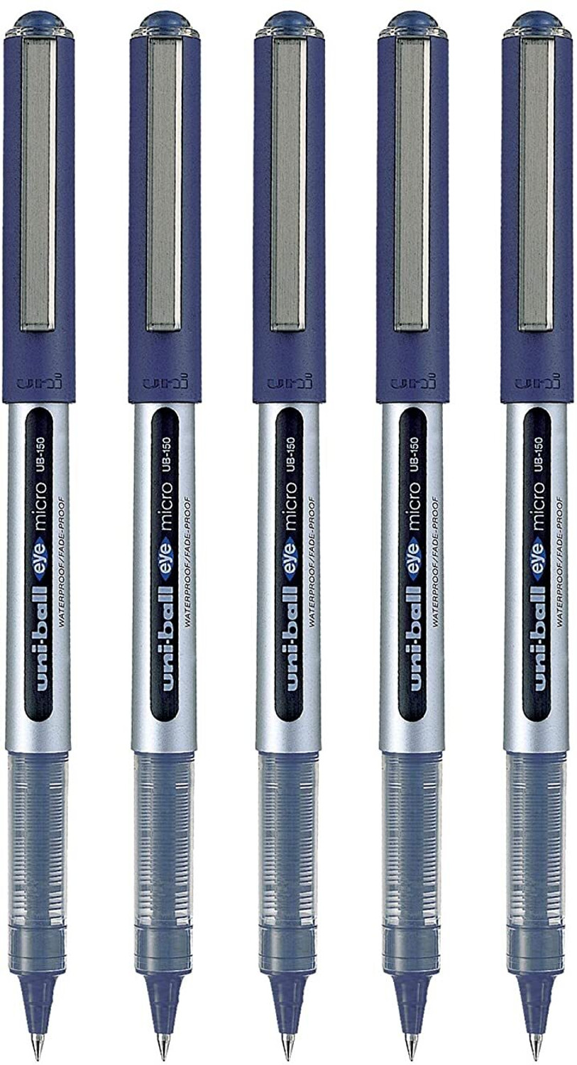 Image of uni-ball Eye UB150-10 1.0mm Broad Tip Roller Pen | Bold & Smooth Writing | Soft Grip Roller Ball Pen