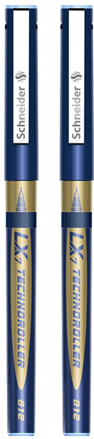 Image of LUXOR Schneider LX7 Technoroller| 0.7 mm tip| German Technology| 100% Liquid Ink Roller Ball Pen