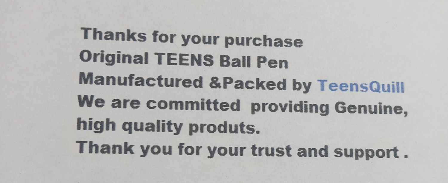 Image of teens Ambition Ball Pen