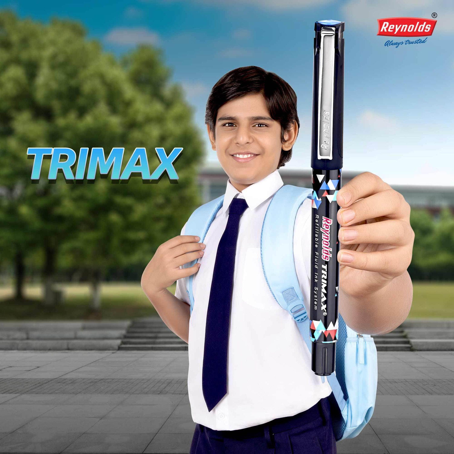Image of Reynolds Trimax Roller Ball Pen