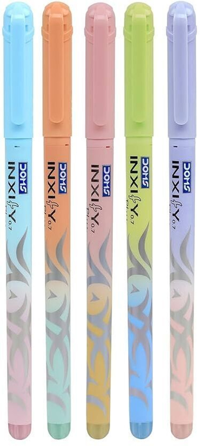Image of DOMS Inxify Plus Ballpoint Pen| 0.7mm Needle Tip| ULV Ink Technology Ball Pen