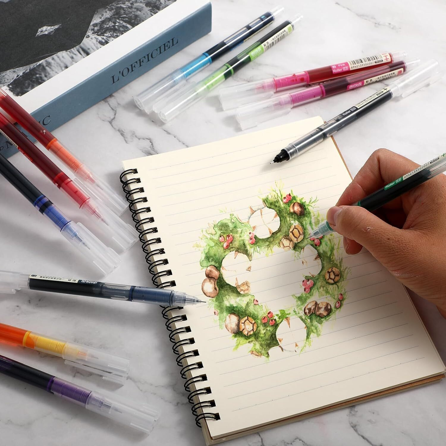 Image of Aerotix Liquid Ink Roller Ball Pen