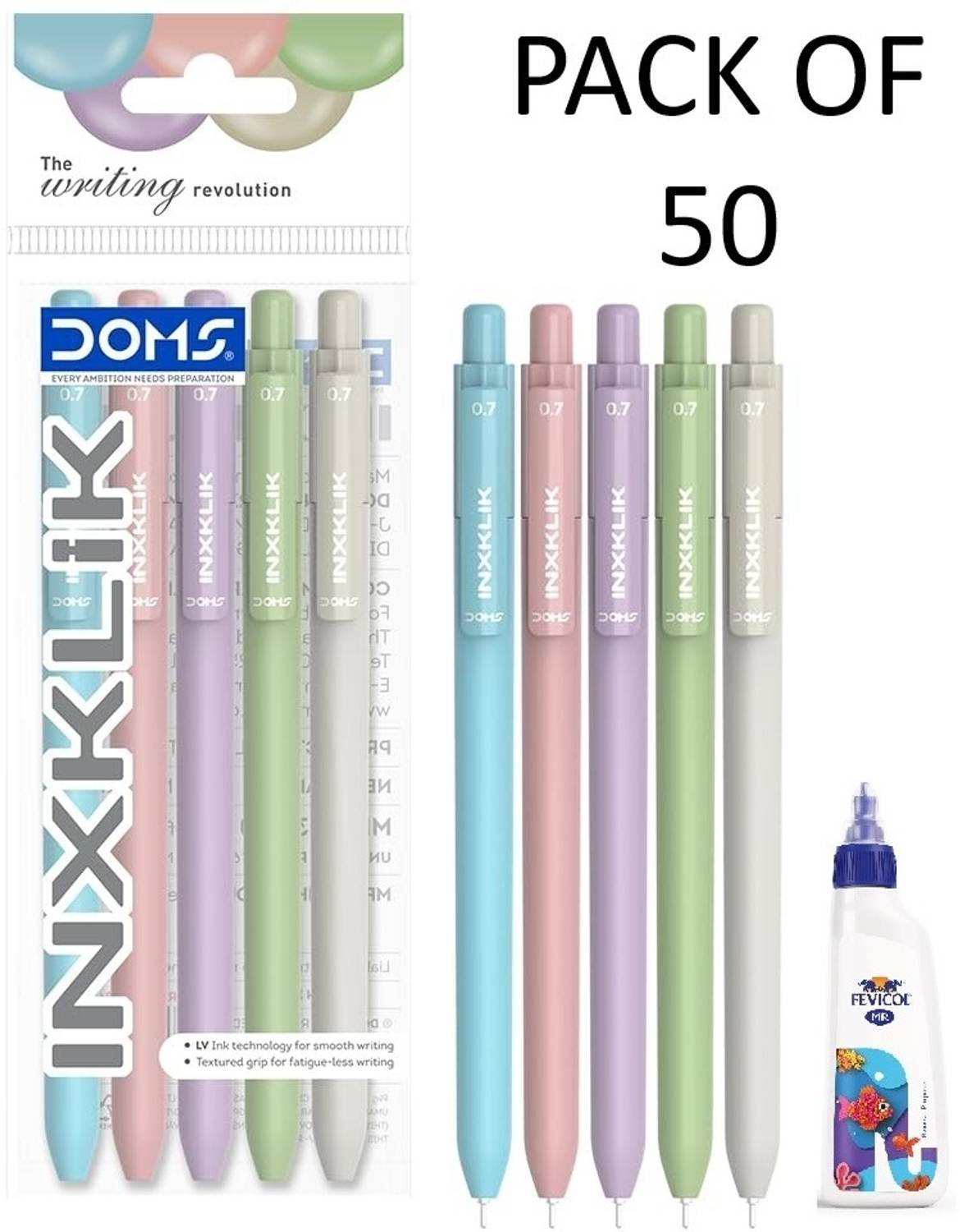 DOMS INXKLIK Ball Point Pen - Image 1