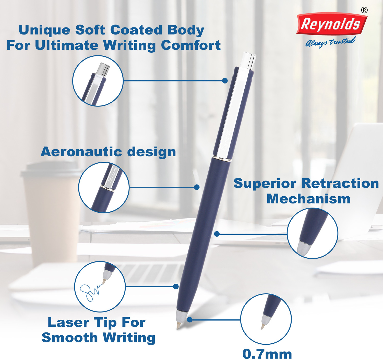 Image of Reynolds Jetter Aerosoft Ball Pen