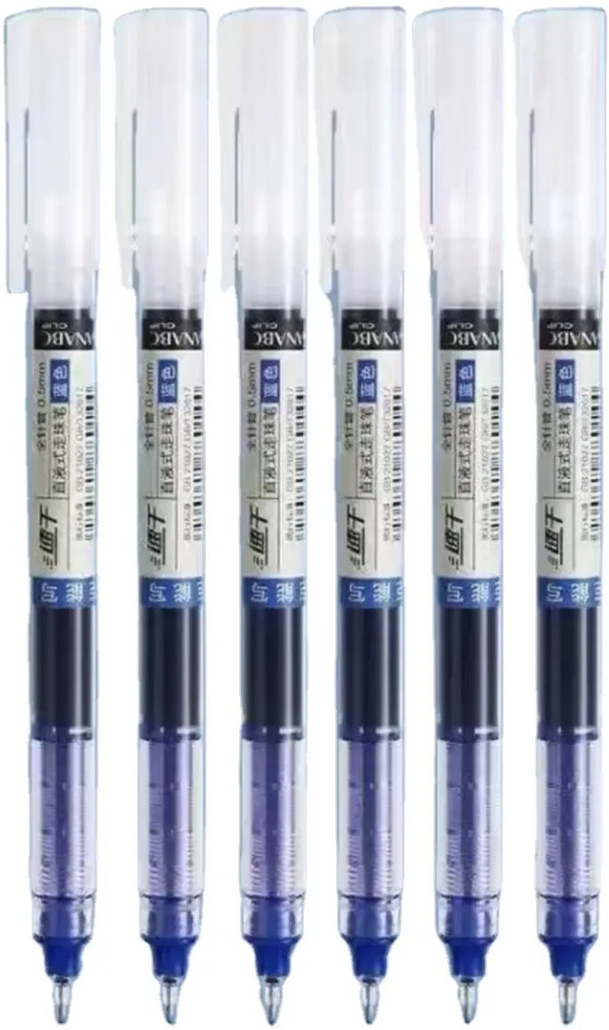 Image of HARDSOSH'S COUTURE Blue Ink Cartridge Pen Set For Boys & Girls, Best For Office Use Roller Ball Pen