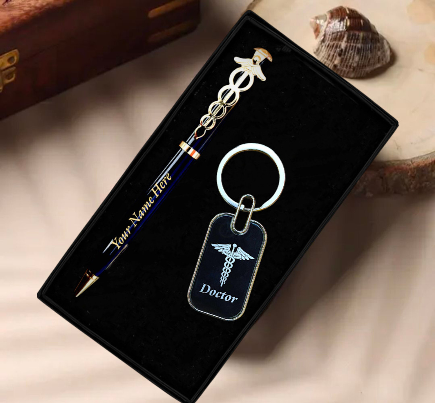 Image of mizi Doctor Pen Keychain with na Ball Pen