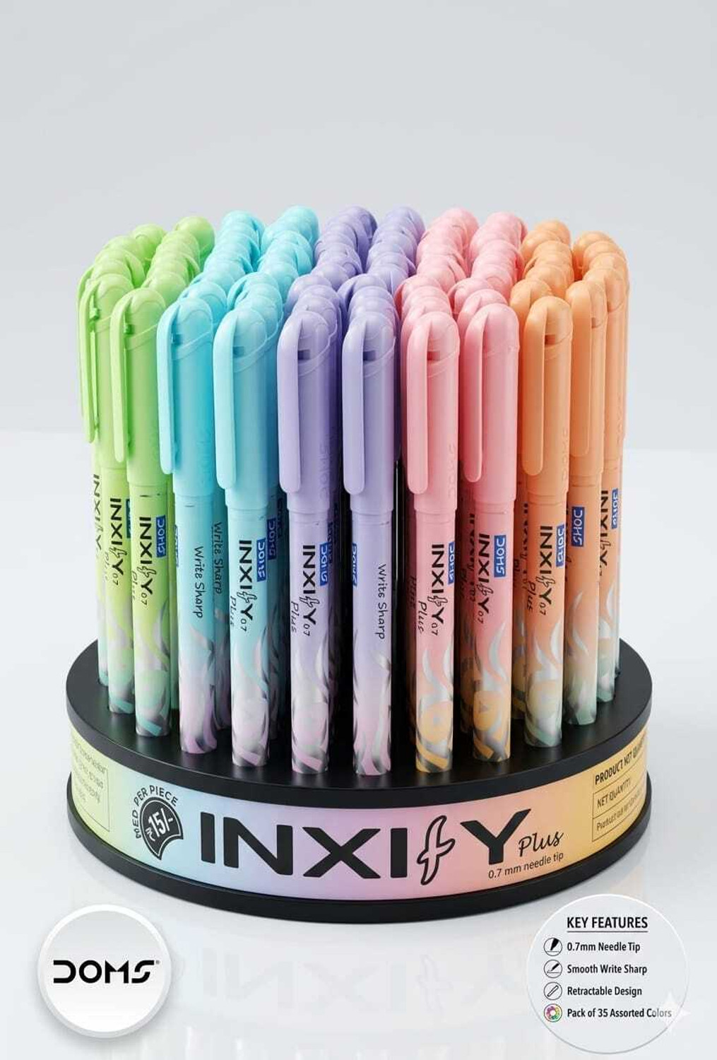 Image of inxify 100 pens Ball Pen (Ink Color - Blue)