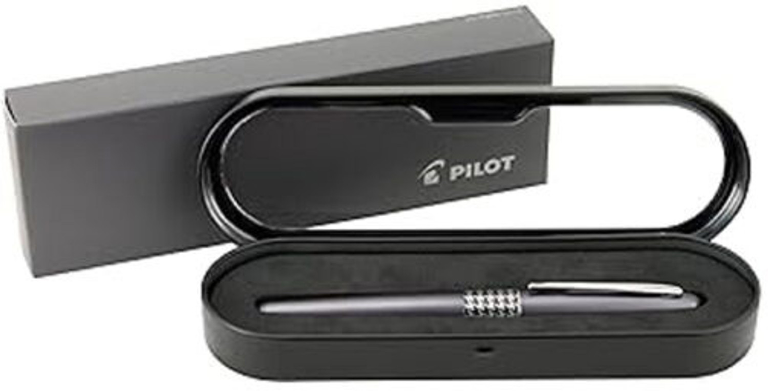 Image of PILOT MR 3 Retro Pop Collection Metallic Gray - Fine Nib Fountain Pen