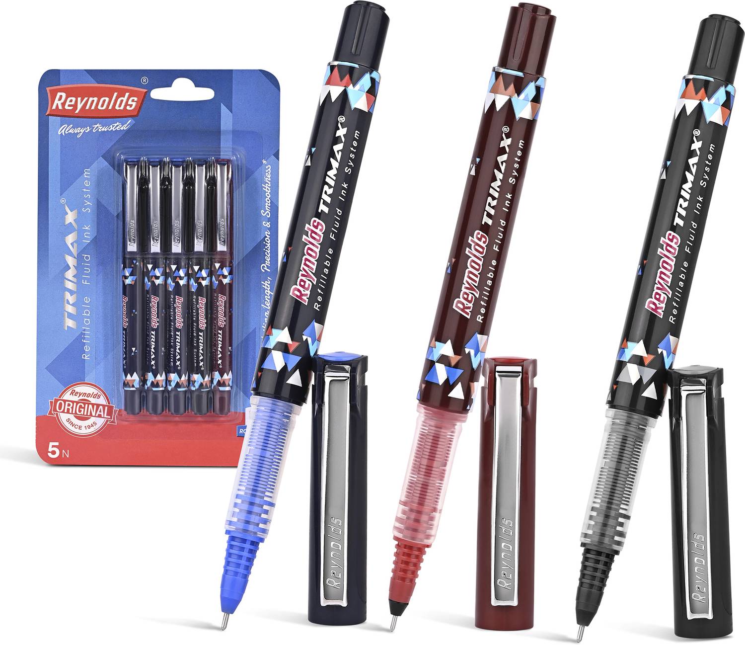Reynolds Trimax Roller Ball Pen Rs. 162 - Flipkart