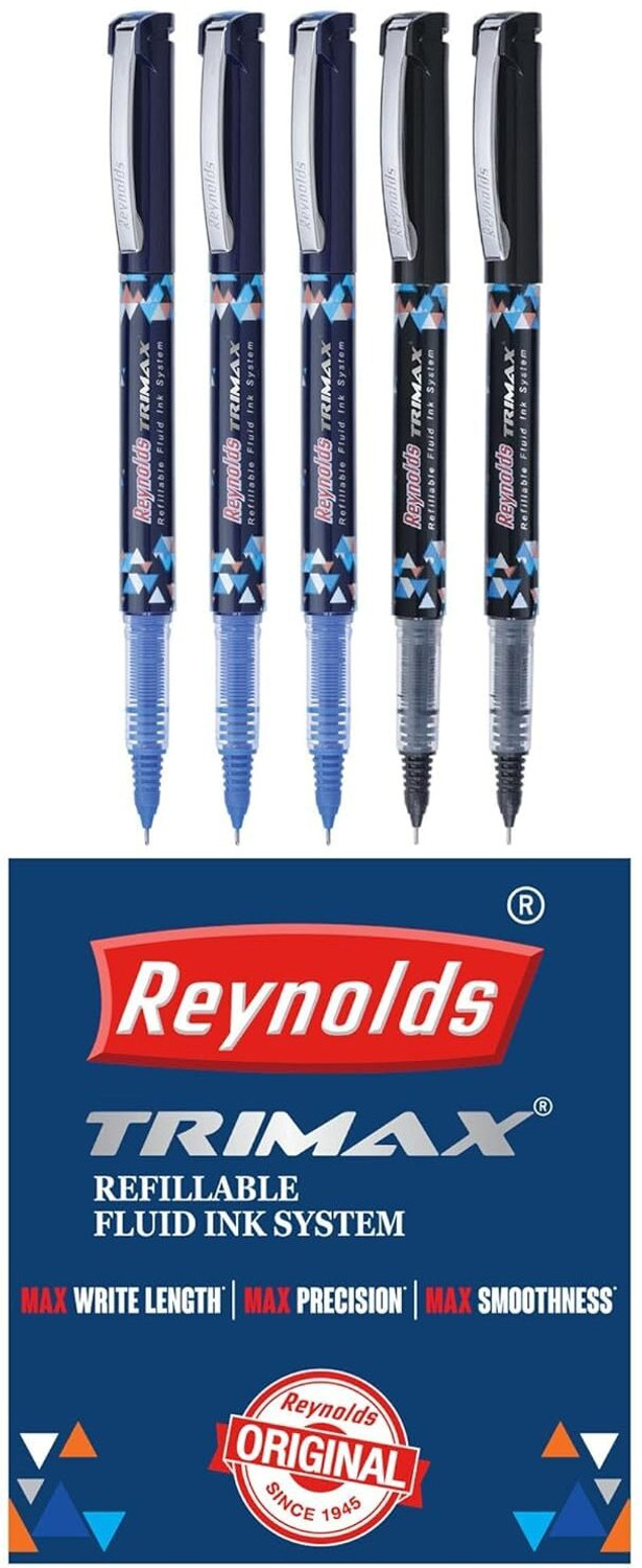 Image of Reynolds Trimax Roller Ball Pen