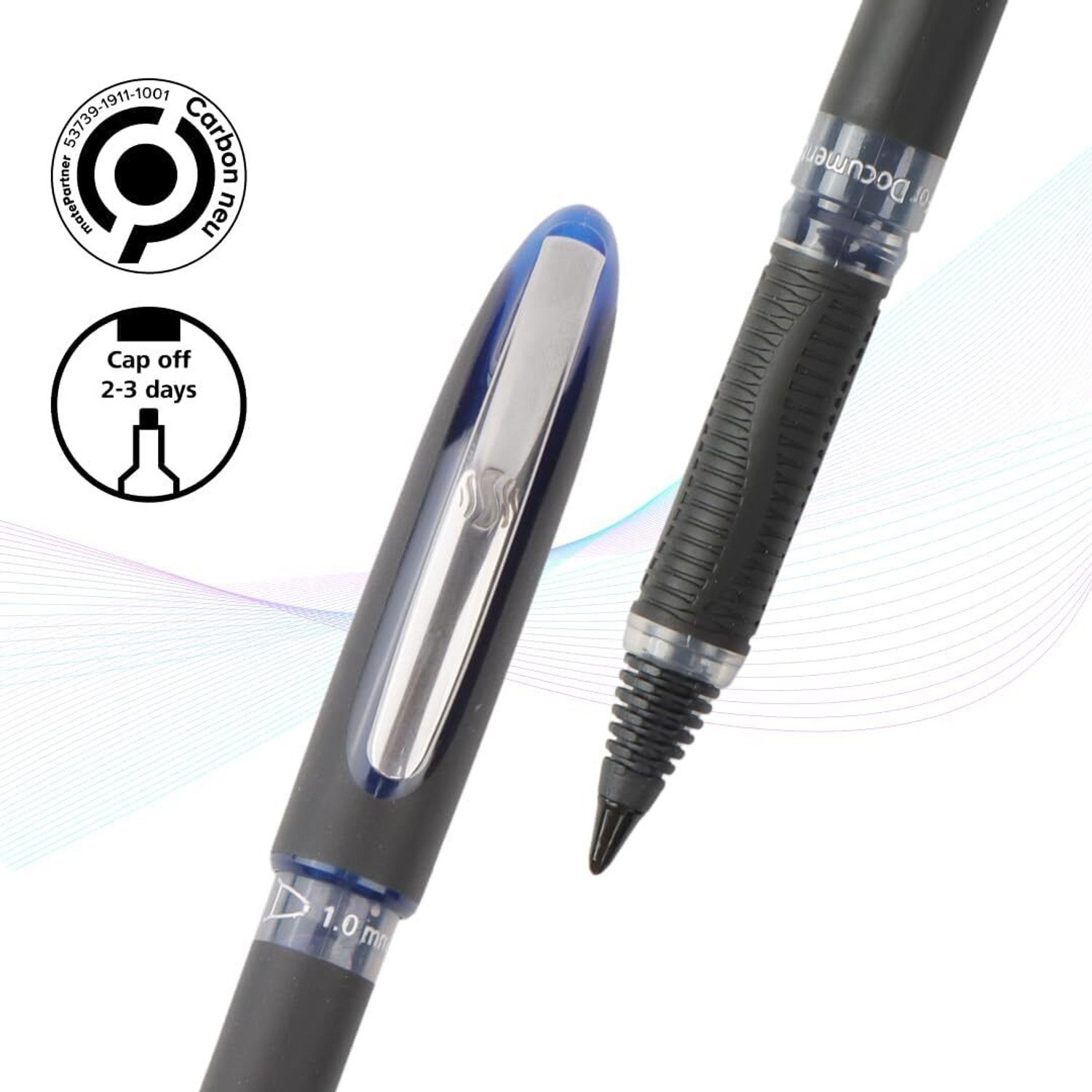 Image of Schneider By Luxor One Sign | Cone Tip | 1.0 mm | 2000 Meters Writing Length | Consistent Ink Flow Roller Ball Pen