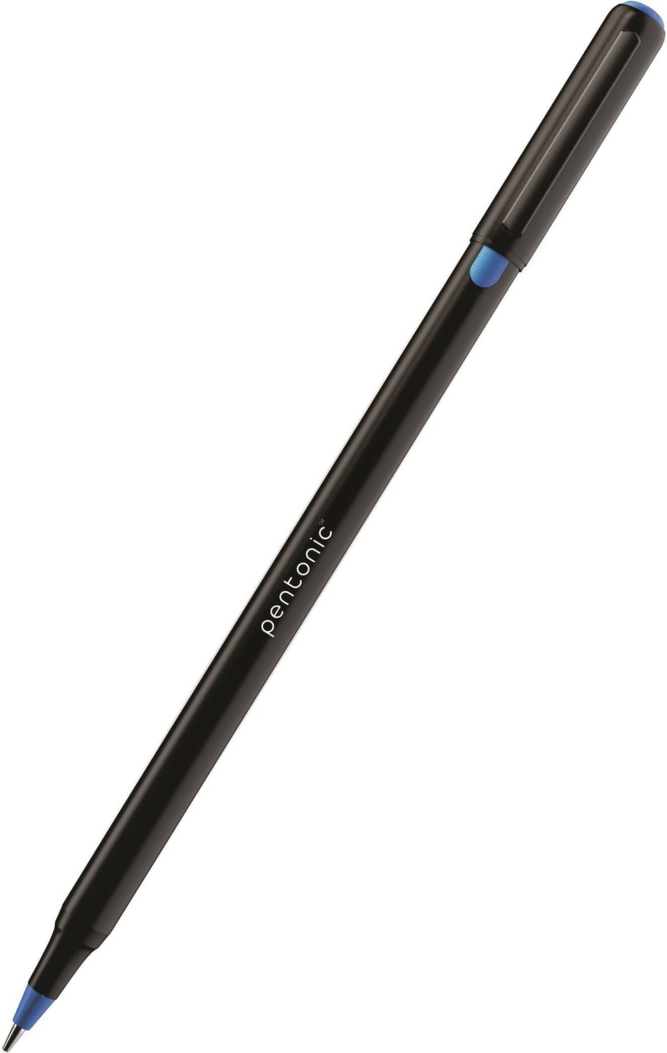 Image of Pentonic 0.7 mm Ball Pen Tumbler Set | Black Matte Finish Body, Smudge Free Writing Ball Pen