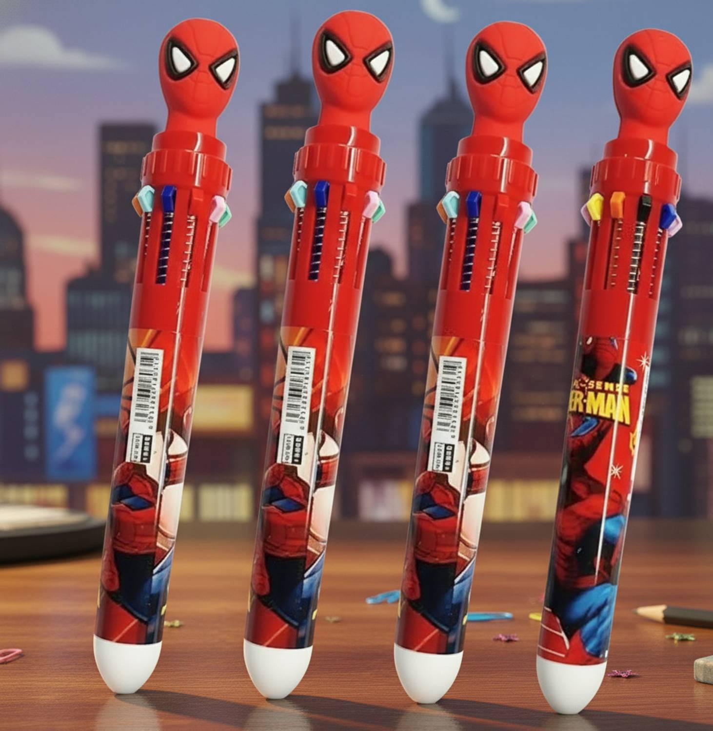 ALPHINE 10 in 1 (Spiderman) Ball Pen