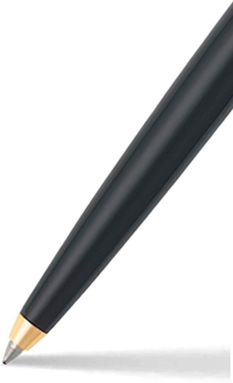 Image of SHEAFFER Sagaris E9471 Glossy Black With Gold Tone Trim Premium Ball Pen