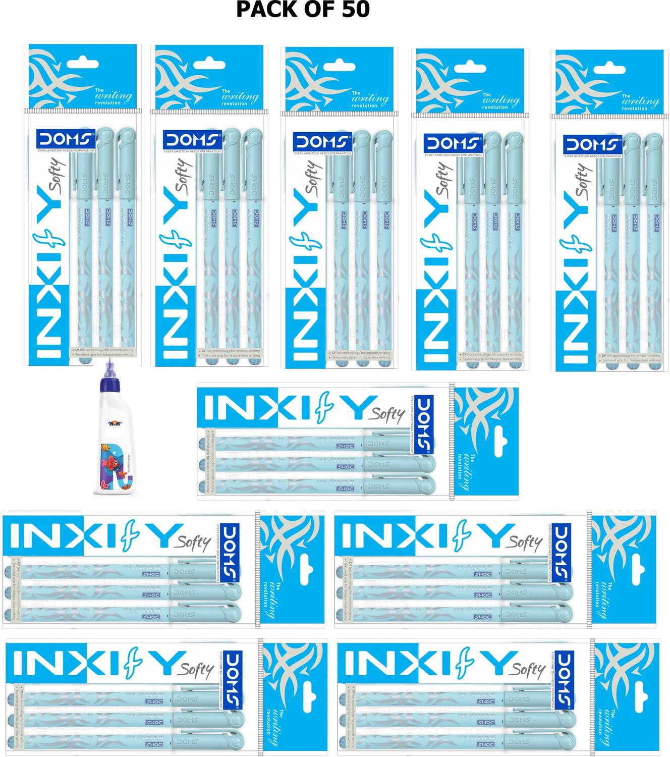 DOMS INXIFY SOFTY 0.7 Ball Pen - Image 1