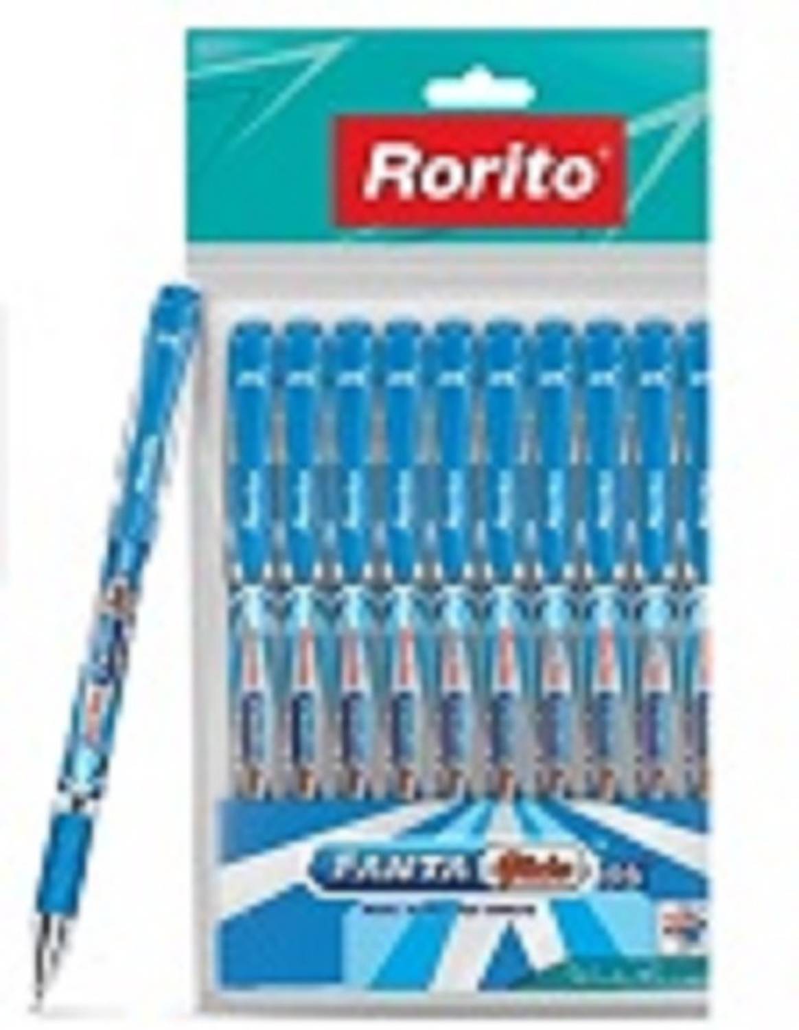 Rorito Fantaglide DX 10 Ball Pen & Fiberpoint Gel 10 Pens (SET OF
