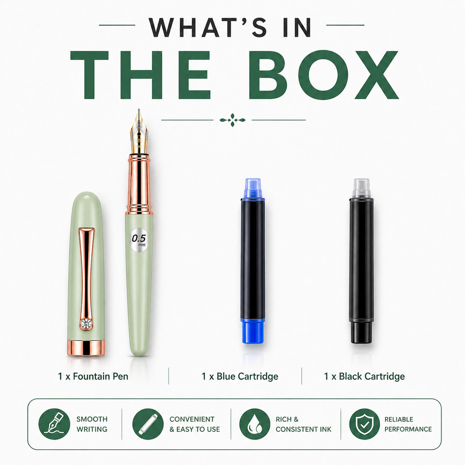 Image of TANZO METAL Fountain Pen