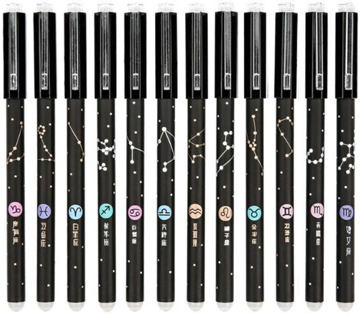 Image of Ink spot Galaxy Blue Erasable pen Gel pen Ball Pen