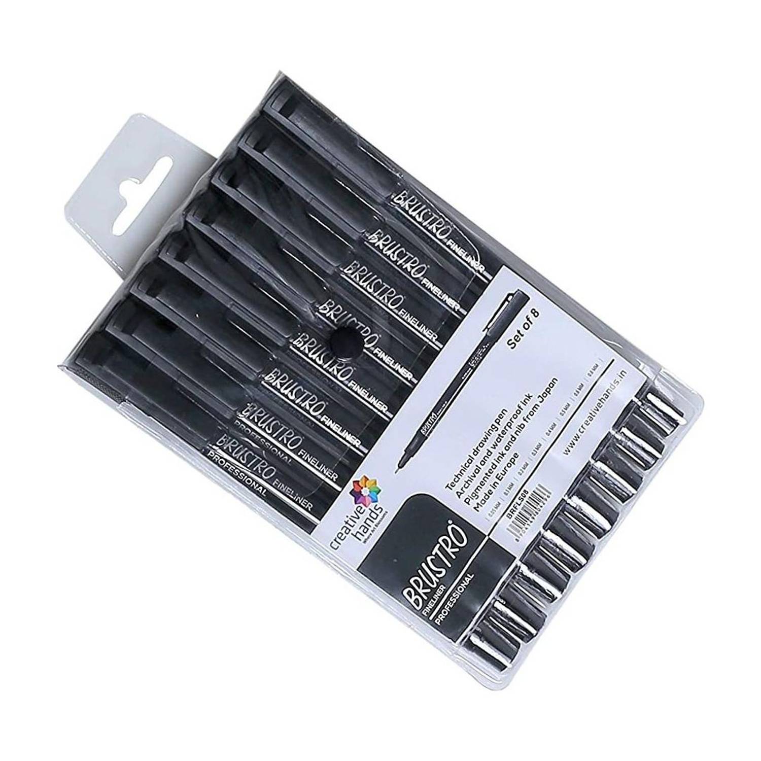 BRuSTRO Professional Pigment Based Fineliner Pen