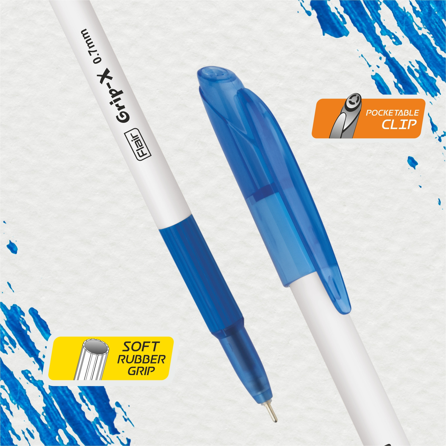 Image of FLAIR Grip-X Ball Pen