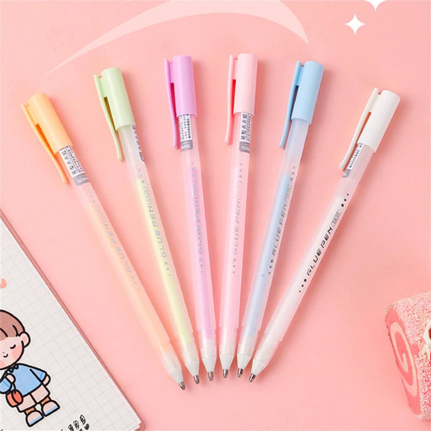 Asterin Sales Glue pen Stationery Set