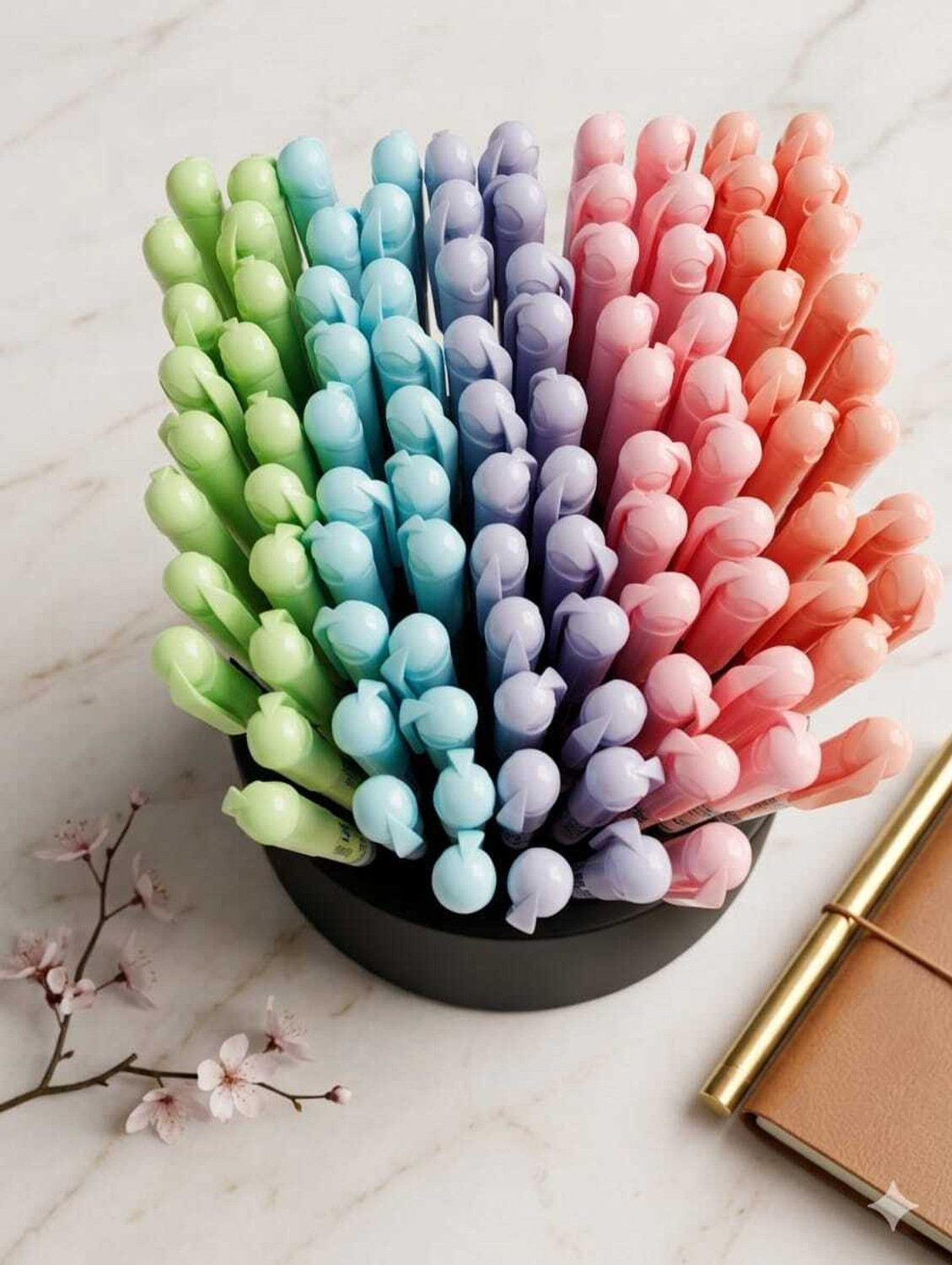 Image of inxify 100 pens Ball Pen (Ink Color - Blue)