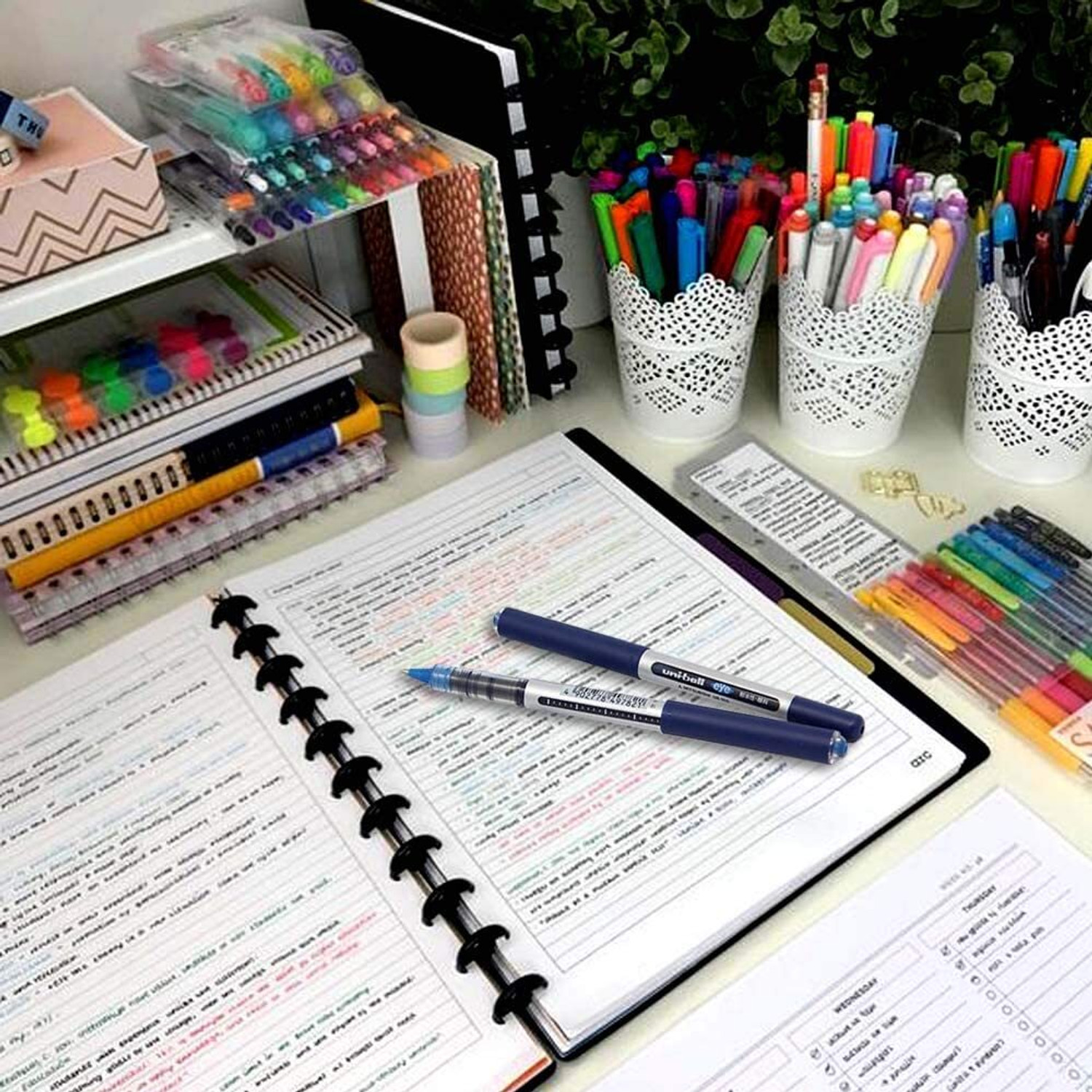 Image of uni-ball Eye UB150-10 1.0mm Broad Tip Roller Pen | Bold & Smooth Writing | Soft Grip Roller Ball Pen